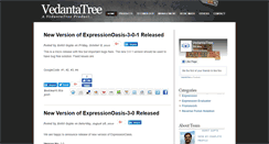 Desktop Screenshot of expressionoasis.vedantatree.com